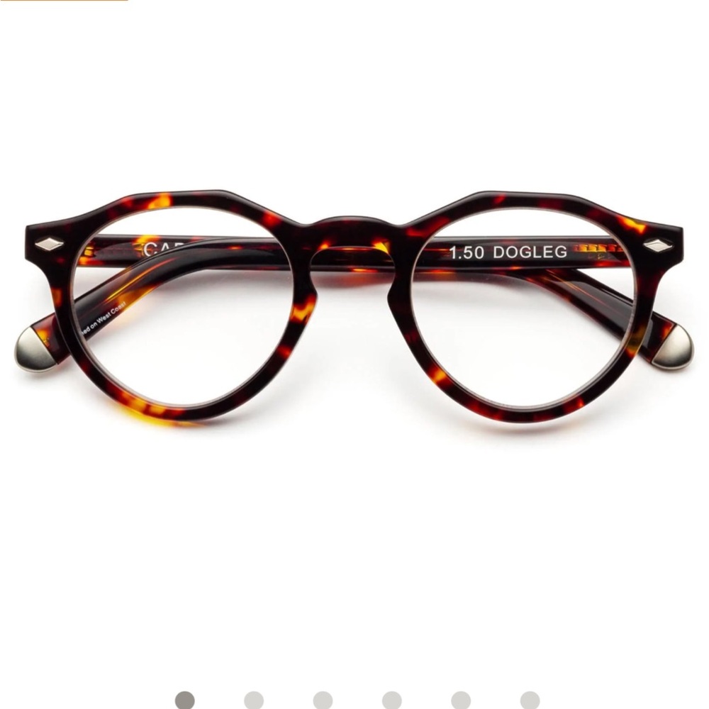 CADDIS Dogleg Glasses 0.00 Tortoise